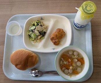 キャロットロールパン