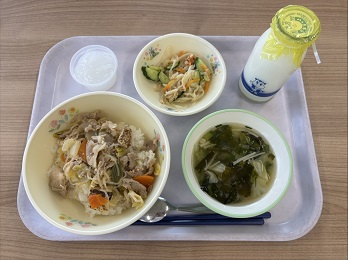 豚すきやき丼