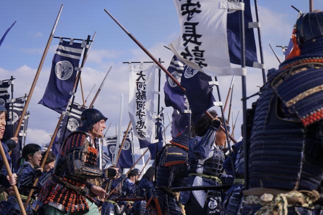 川中島合戦戦国絵巻