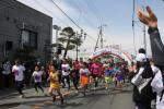 第15回笛吹市桃の里マラソン大会スタート写真2