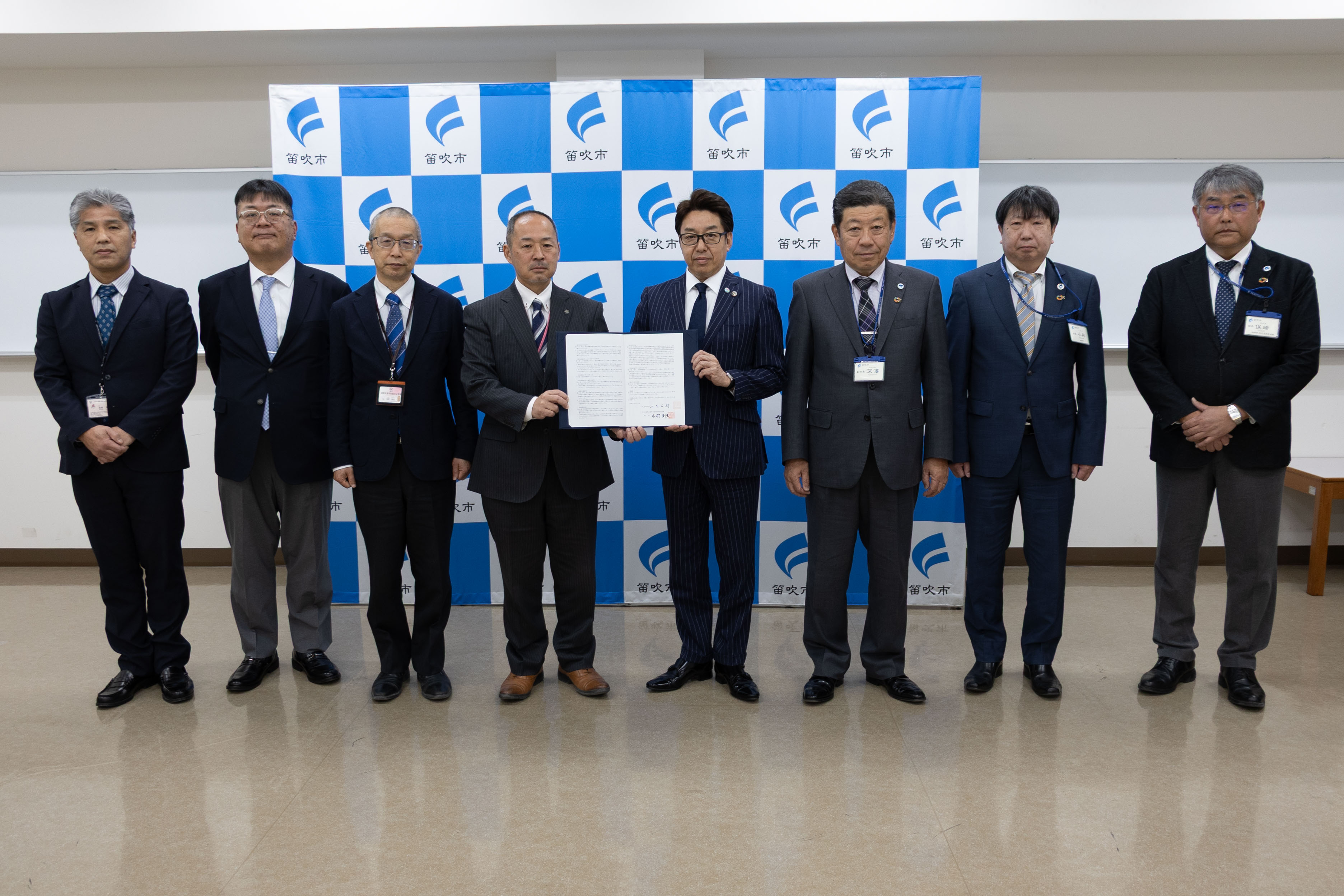 桃花台学園調印式